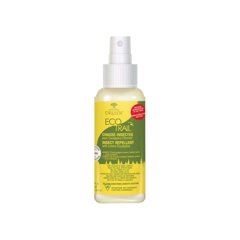Chasse-Insectes EcoTrail avec Eucalyptus Citronné 74 ml