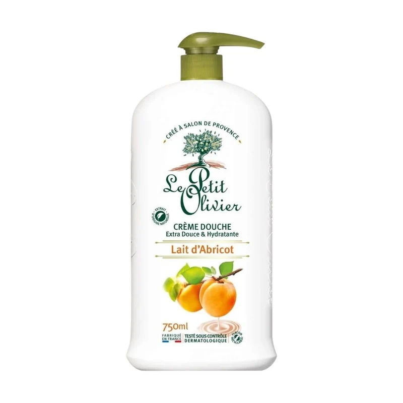 Crème Douche Lait d'Abricot