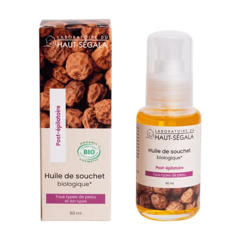 Huile de Souchet Biologique Post-Épilatoire
