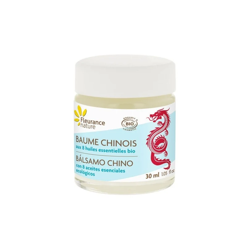Baume Chinois aux 8 Huiles Essentielles Bio
