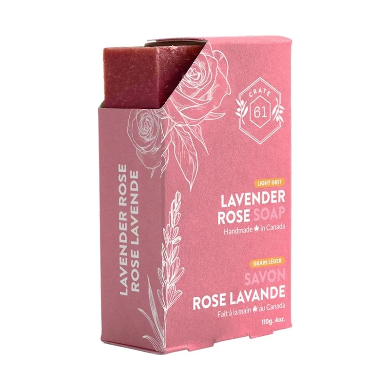 Barre de Savon Rose & Lavande