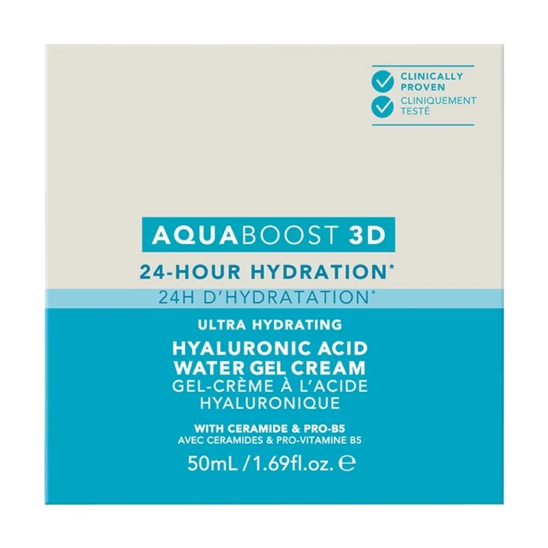 Gel Crème à l'Acide Hyaluronique AquaBoost 3D