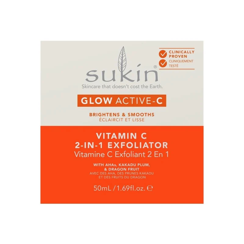 Exfoliant 2 en 1 Vitamine C Glow Active-C