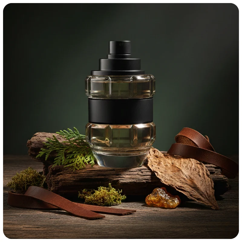 Vintage Leather & Tobacco Flower Fragrance Oil