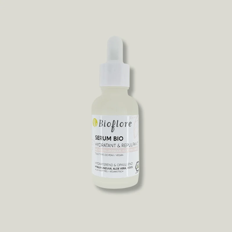 Sérum bio hydratant et repulpant - Rose