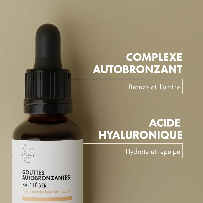 Gouttes Autobronzantes - Hâle Progressif