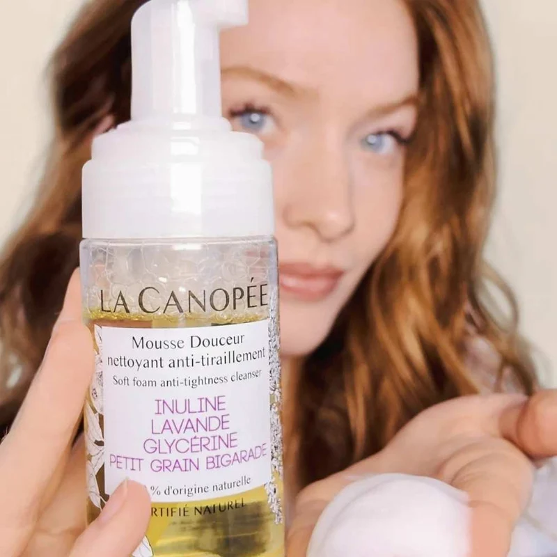Mousse douceur nettoyant anti-tiraillement