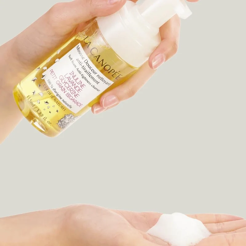 Mousse douceur nettoyant anti-tiraillement
