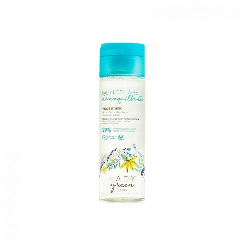 Eau micellaire démaquillante visage et yeux