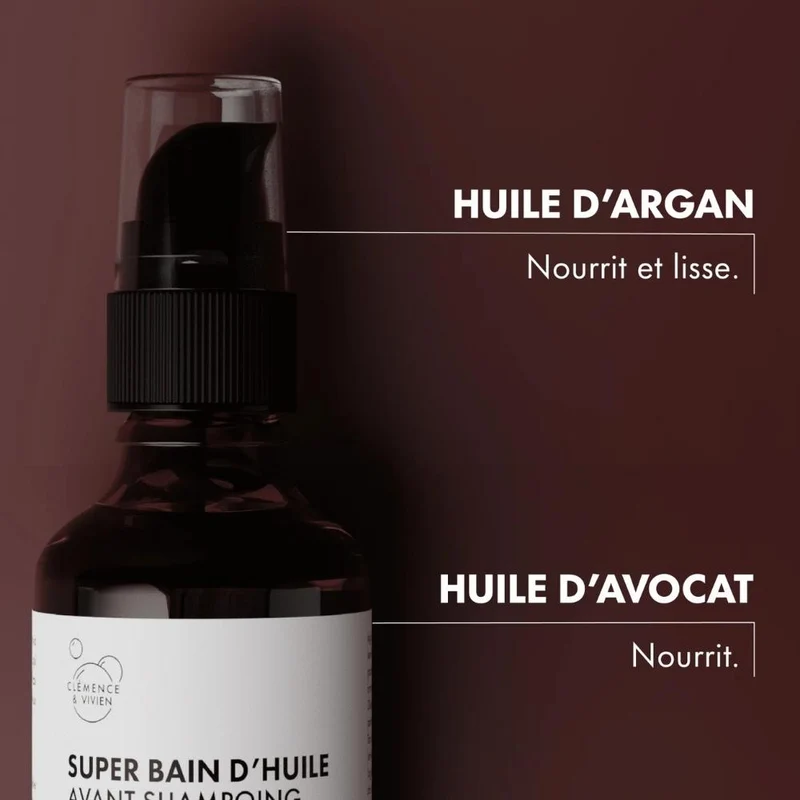 Super bain d'huile avant shampoing
