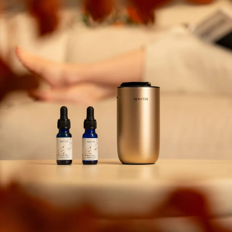 Haevn Move, Portable Aroma Diffuser - Gold