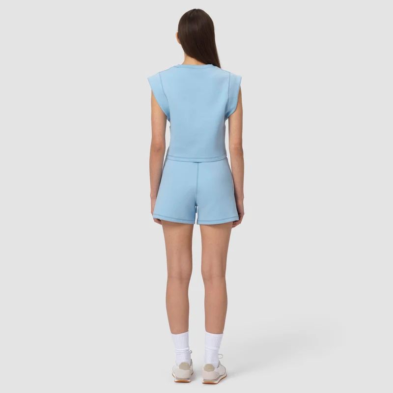 Lia Drawstring Shorts - Blue Serenity