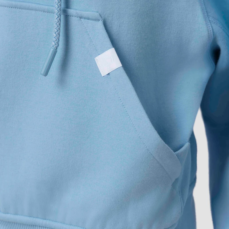 Ella Zip-Up Hoodie - Blue Serenity