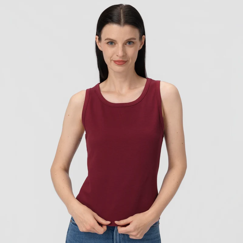 Laura Tank - Burgundy Ritual