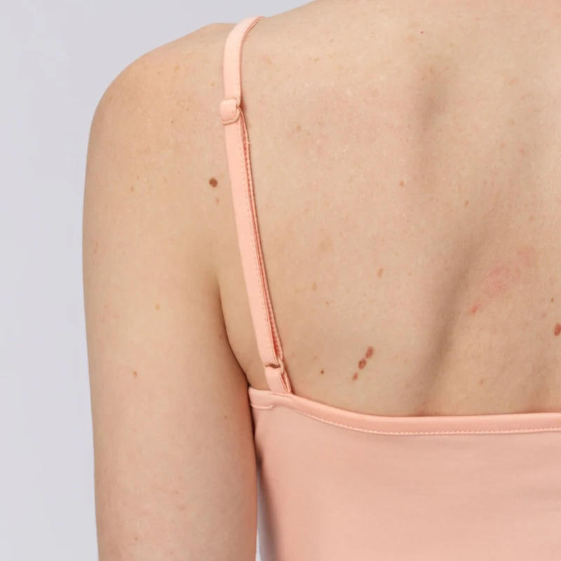 Eliot Spaghetti Strap Top - Soft Salmon