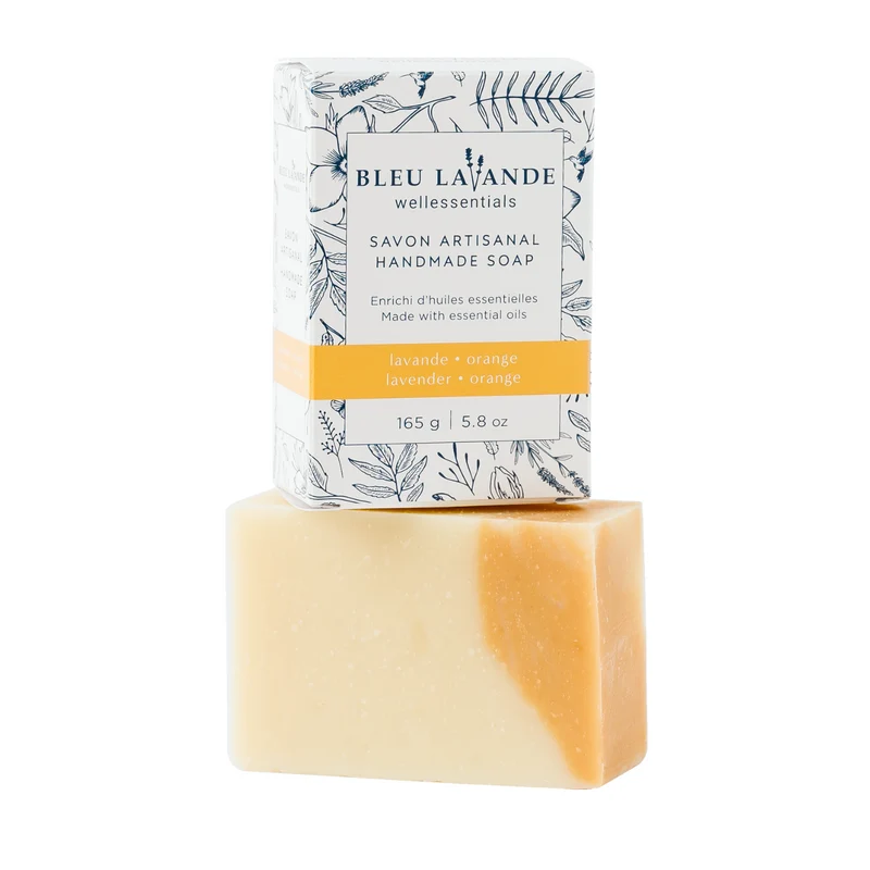 Savon artisanal lavande-orange