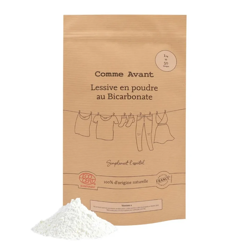Lessive en Poudre au Bicarbonate