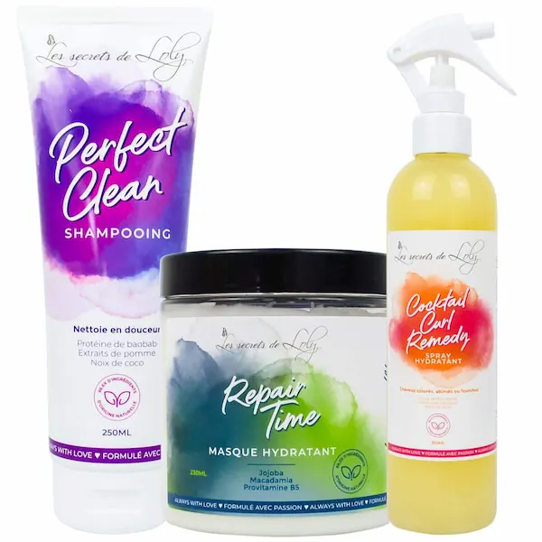 Routine Hydratation Cheveux Les Secrets de Loly