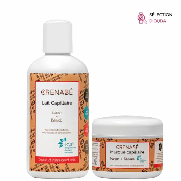 Crenabé - Duo Assouplissant Cheveux Crépus