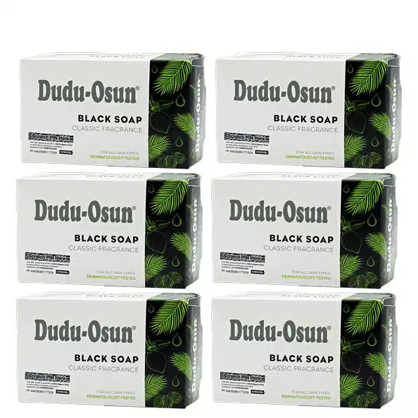 Lot de 6 Savons Dudu Osun Tropical Naturals