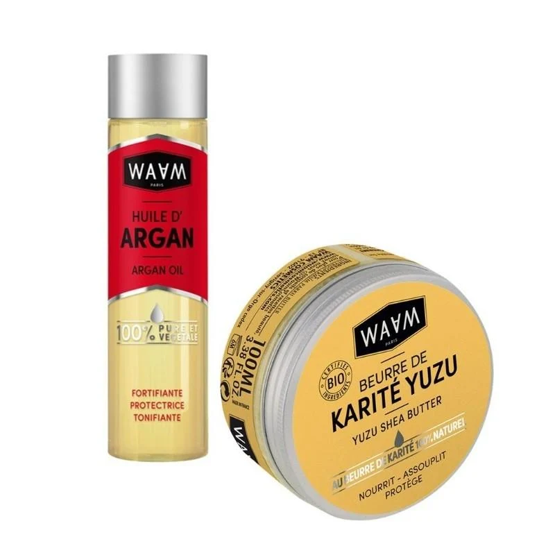 Huile d'Argan et Beurre de Karité Waam