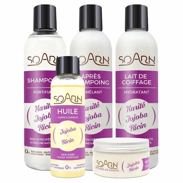 Gamme Cheveux Jojoba Ricin - Soarn