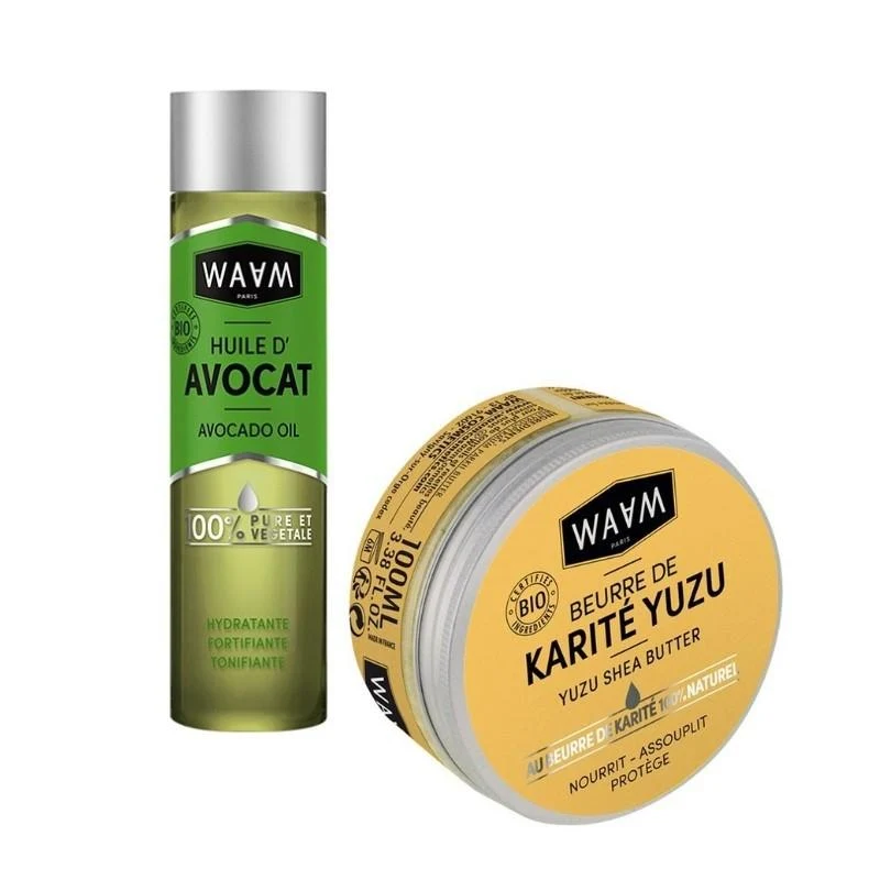 Huile d'Avocat + Beurre de Karité Waam