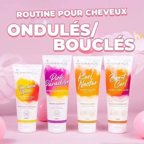 Les Secrets de Loly - Routine Cheveux Bouclés