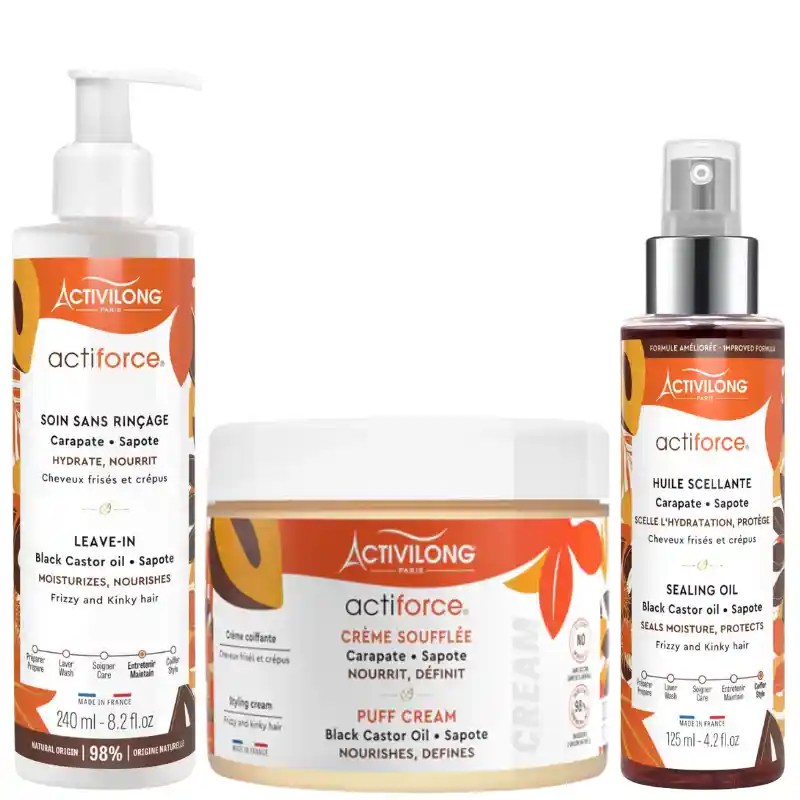 Pack Méthode LCO Cheveux Crépus - Actiforce