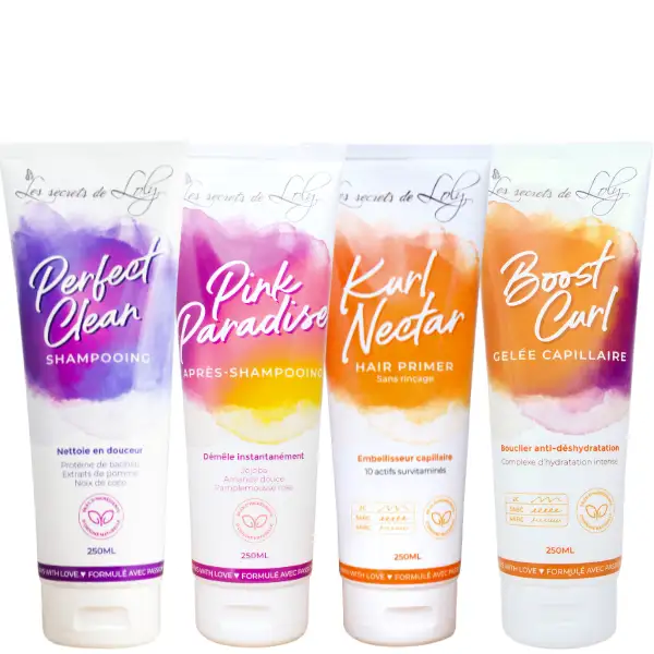 Routine Perfect Boucles Les Secrets de Loly pour Cheveux très secs