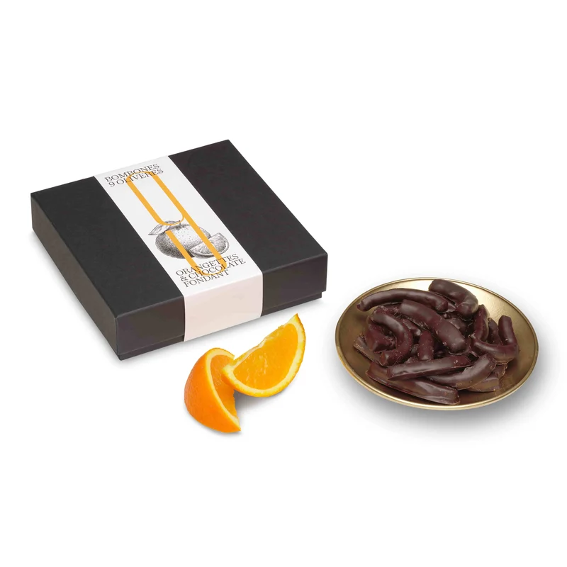 BOMBONES | ORANGETTES & CHOCOLATE FONDANT