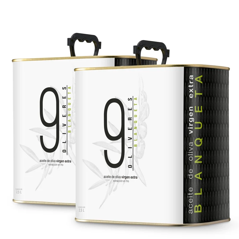 9 OLIVERES | BLANQUETA | 2 × 2,5 L