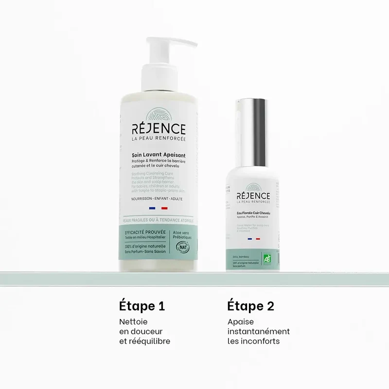 Routine cuir chevelu sensible