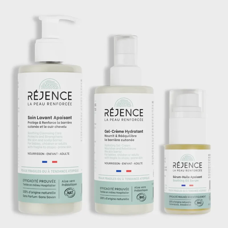 Routine quotidienne eczéma atopique - Bébé
