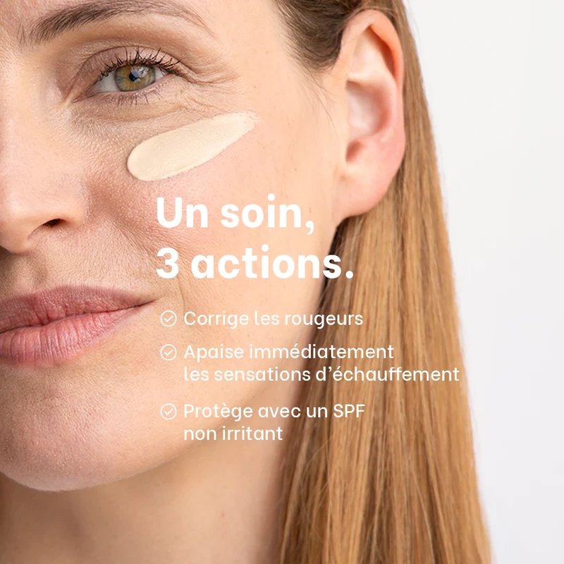 Soin correcteur de teint apaisant - SPF30