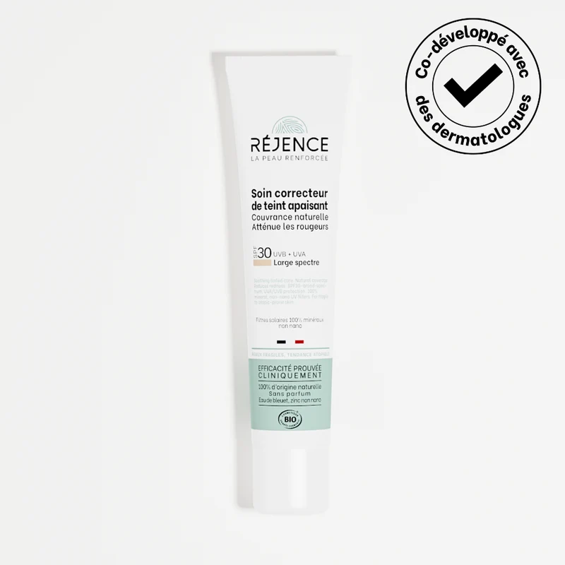 Soin correcteur de teint apaisant - SPF30