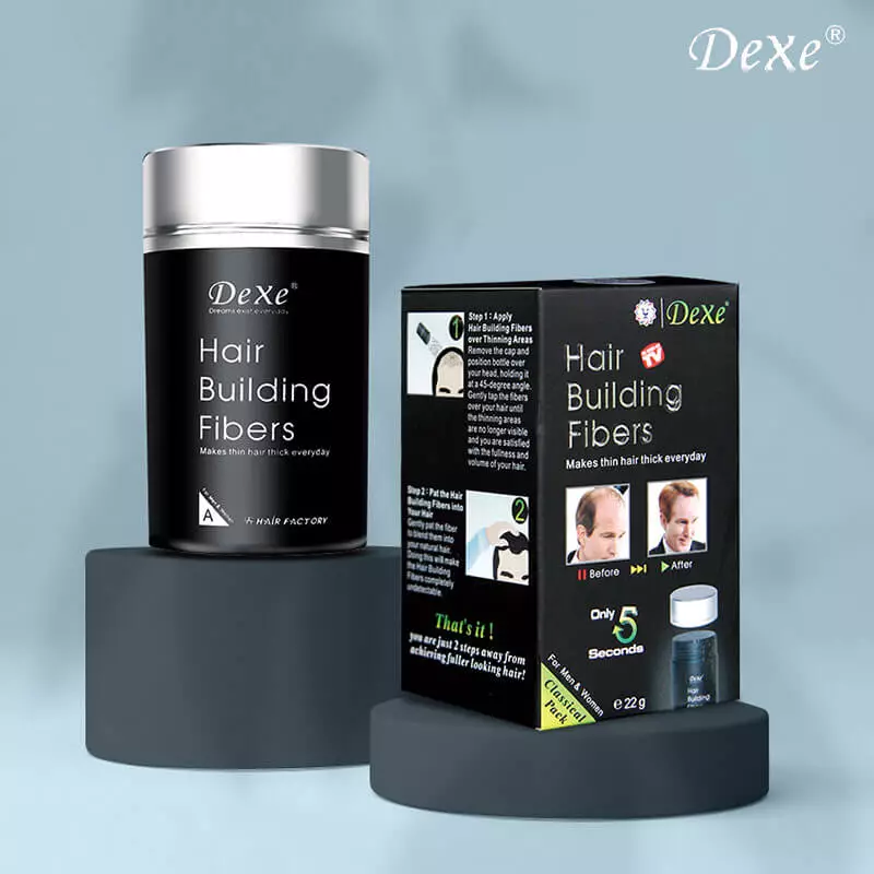 Dexe ≡ Fibre Capillaire Black 22g