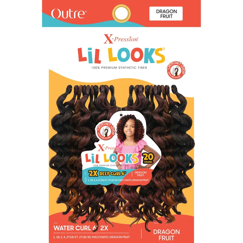 Outre X-Pression Lil Looks -Deep Curl 6"