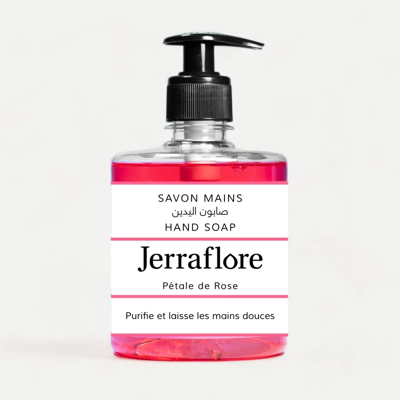 Savon Main Pétale de Rose