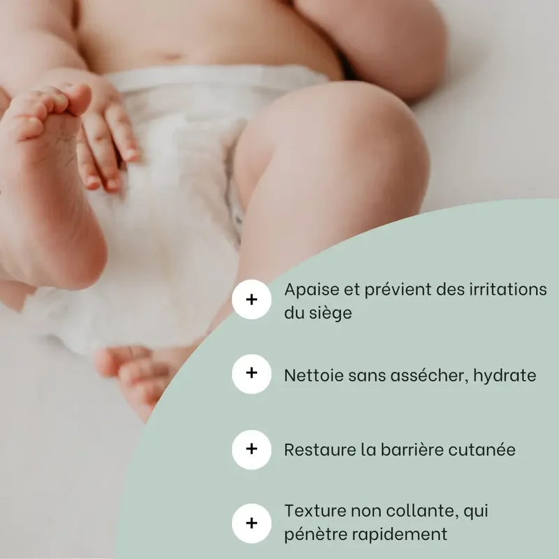 Les soins érythème du siège