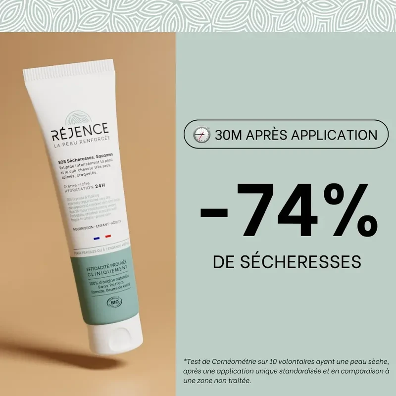 Crème riche SOS sécheresses, squames - 150mL - Bébé