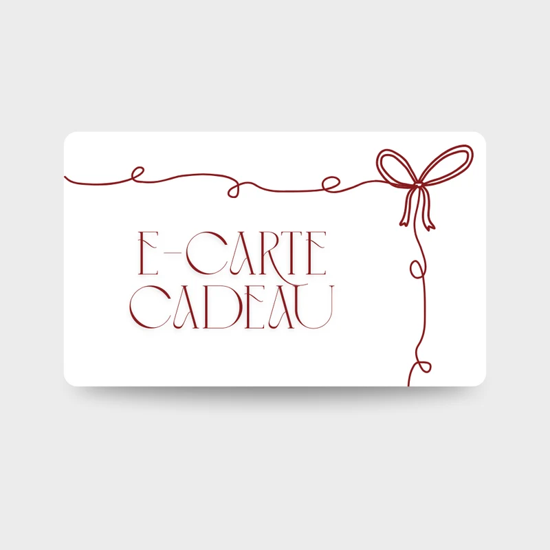 E-carte cadeau