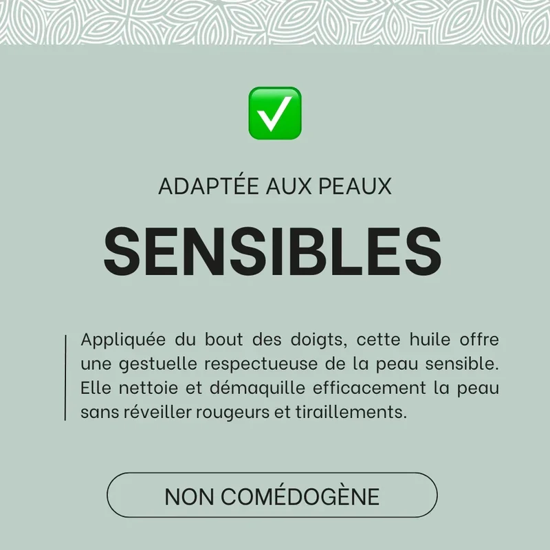 Huile démaquillante