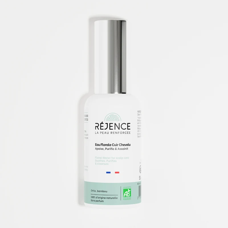 Eau florale cuir chevelu