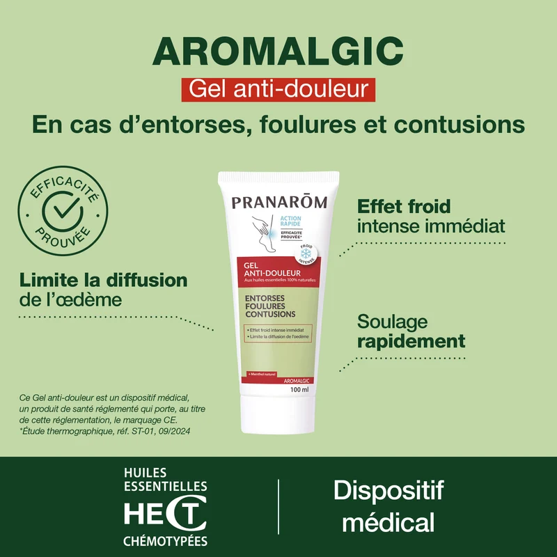 Gel anti-douleur - dispositif médical