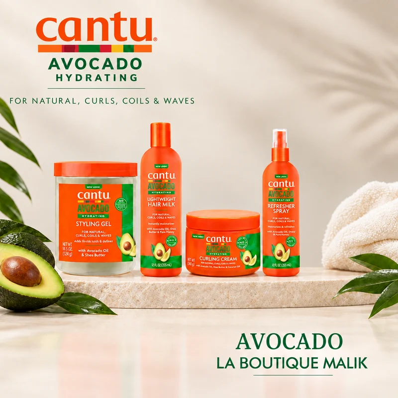 CANTU AVOCADO ≡ Gamme coiffage et soin