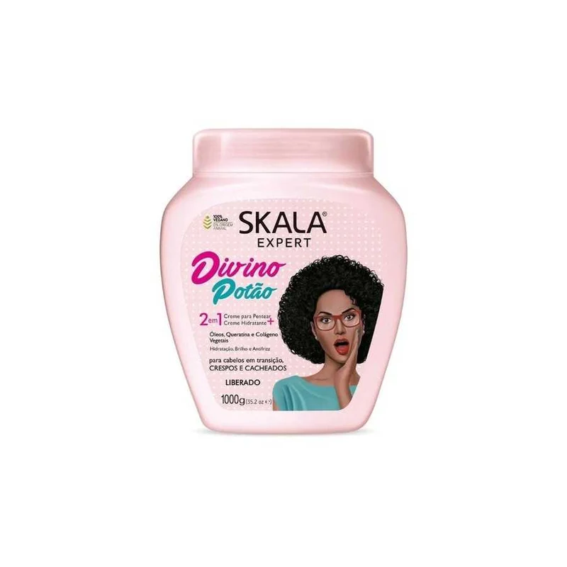 SKALA ≡ Crème 2 en 1 Pour Cheveux Crépu (Creme Capilar Divino Potão)