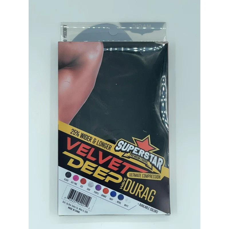 ACCESSOIRES ≡ Velvet Deep Wave Durag