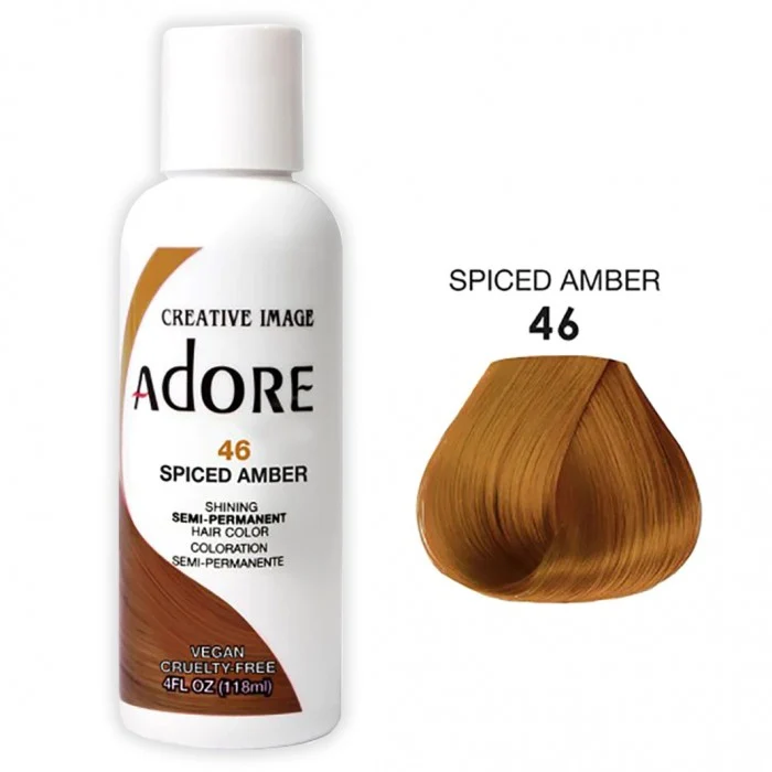 ADORE ≡ Colorations semi-permanentes Spiced Amber 46