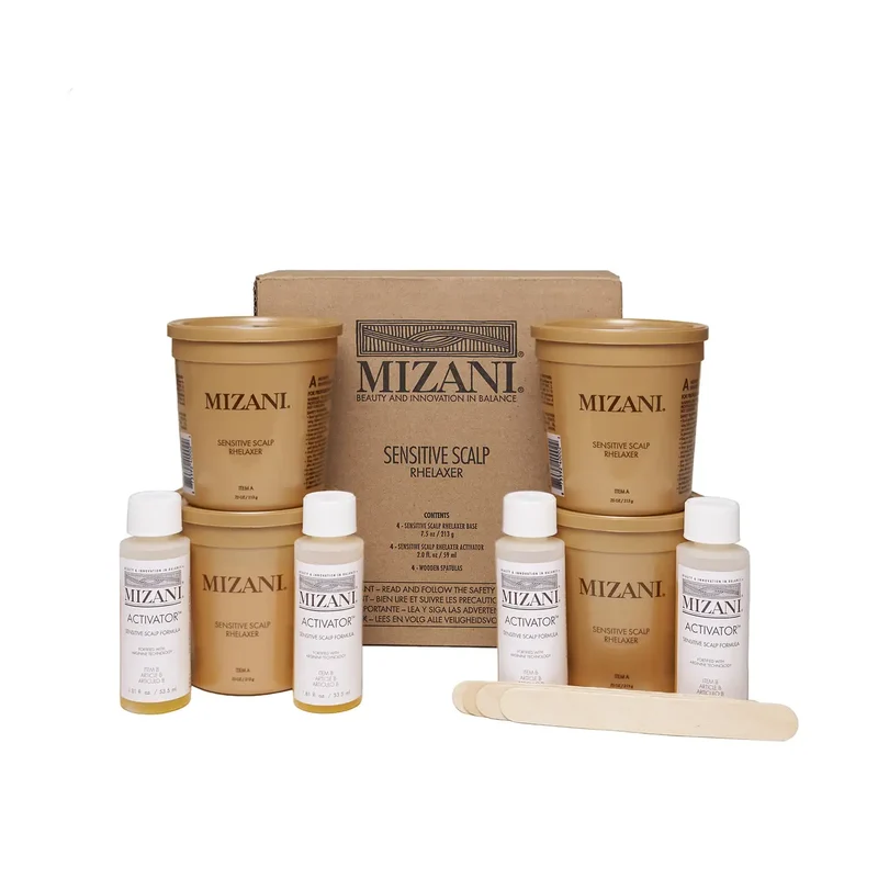 MIZANI BUTTER BLEND ≡ Kit défrisant Sensitive Scalp Kit